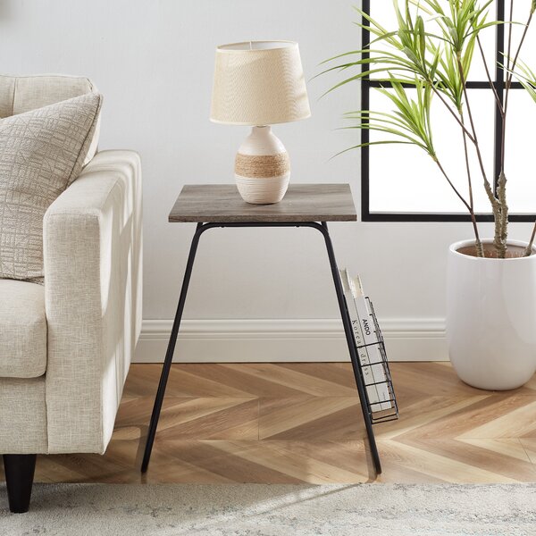 Wade Logan® Dalston 24'' Tall Sled End Table & Reviews | Wayfair